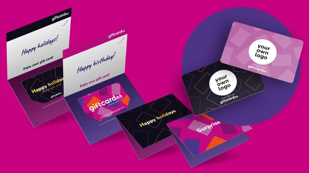 Personalised gift cards